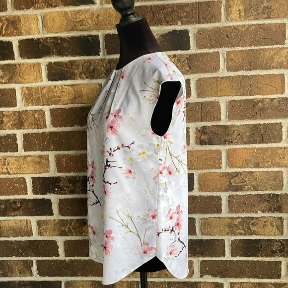 TED BAKER  Neebye Oriental cherry blossom top - Picture 7 of 16